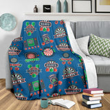 Darts Pattern Print Design 02 Premium Blanket
