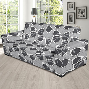 Sun Glasses Pattern Print Design 04  Sofa Slipcover