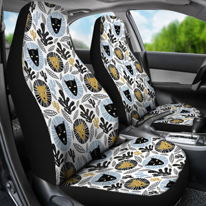 Lion Pattern Print Design 05 Universal Fit Car Seat Covers
