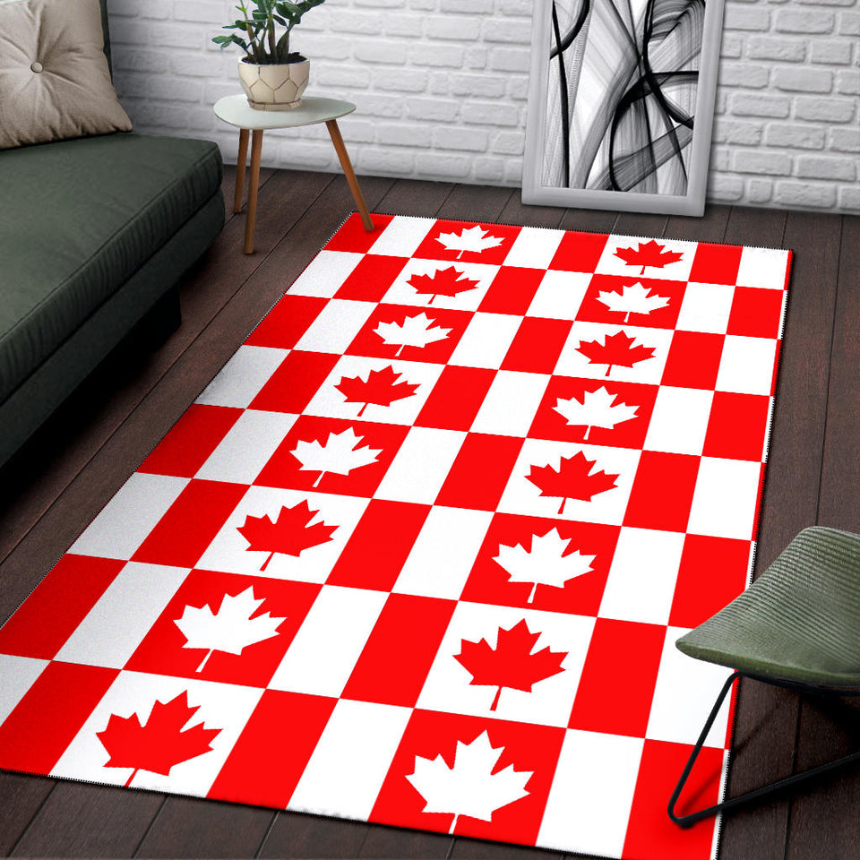 Canada Pattern Print Design 05 Area Rug