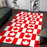 Canada Pattern Print Design 05 Area Rug