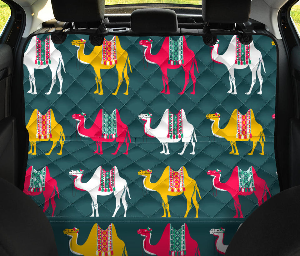 Camel Pattern Dog Car Seat Covers