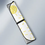 Hand Drawn Sun Pattern Car Sun Shade
