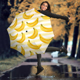 Banana Pattern Blackground Umbrella