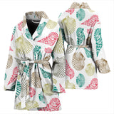 Colorful Shell Pattern Women'S Bathrobe