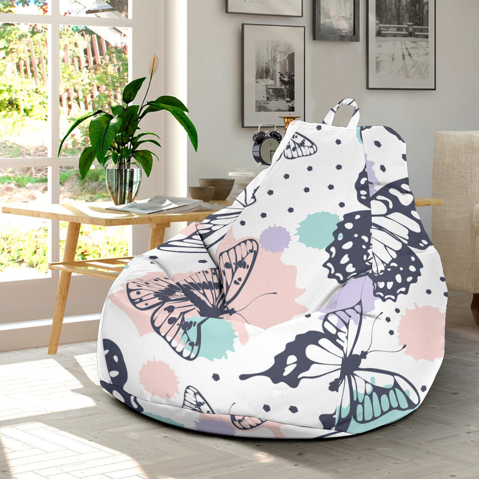 Butterfly Pattern Bean Bag Cover