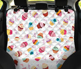 Cake Cupcake Design Pattern Dog Car Seat Covers
