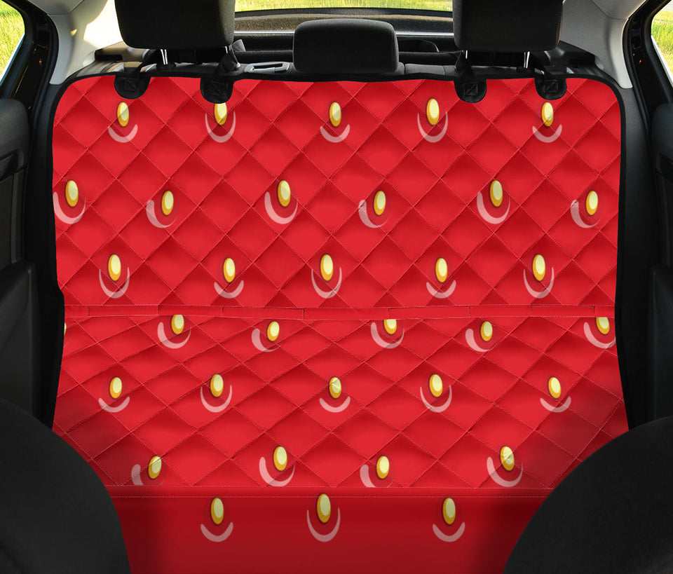 Strawberry Texture Skin Pattern Dog Car Seat Covers