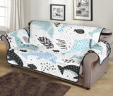 Cute dolphins Childish Style pattern Sofa Cover Protector