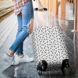 Arabic Gray Pattern Luggage Covers