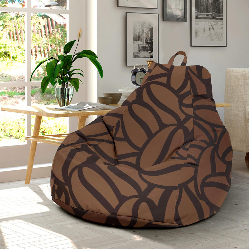 Coffee Bean Pattern Bean Bag Cover