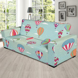 Hot Air Balloon Design Pattern Sofa Slipcover
