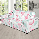 Cute Flamingo Pattern Sofa Slipcover