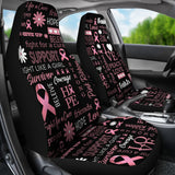Breast Cancer Awareness Car Seat Covers