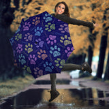 Dog Paws Pattern Print Design 02 Umbrella