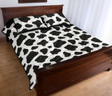 Cow skin pattern Quilt Bed Set