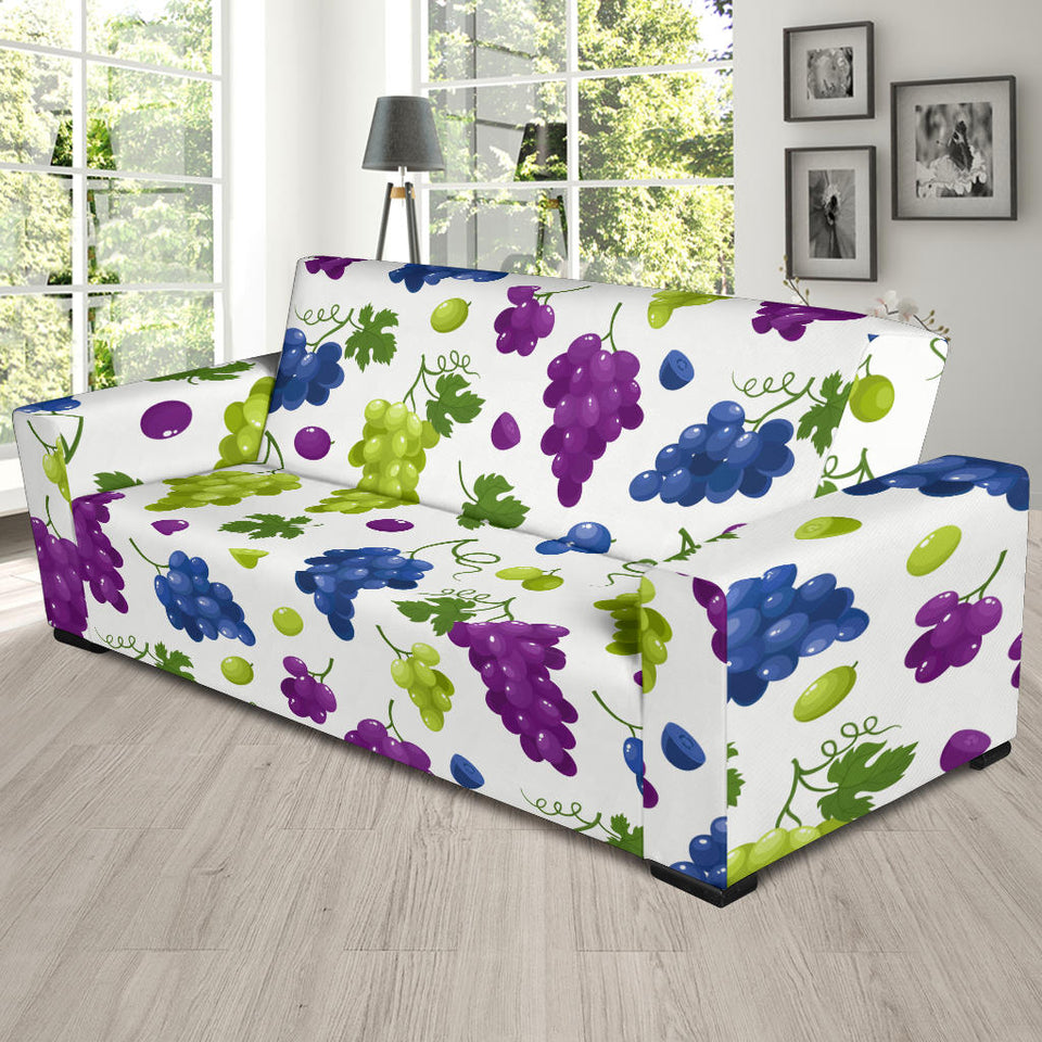 Grape Pattern Sofa Slipcover