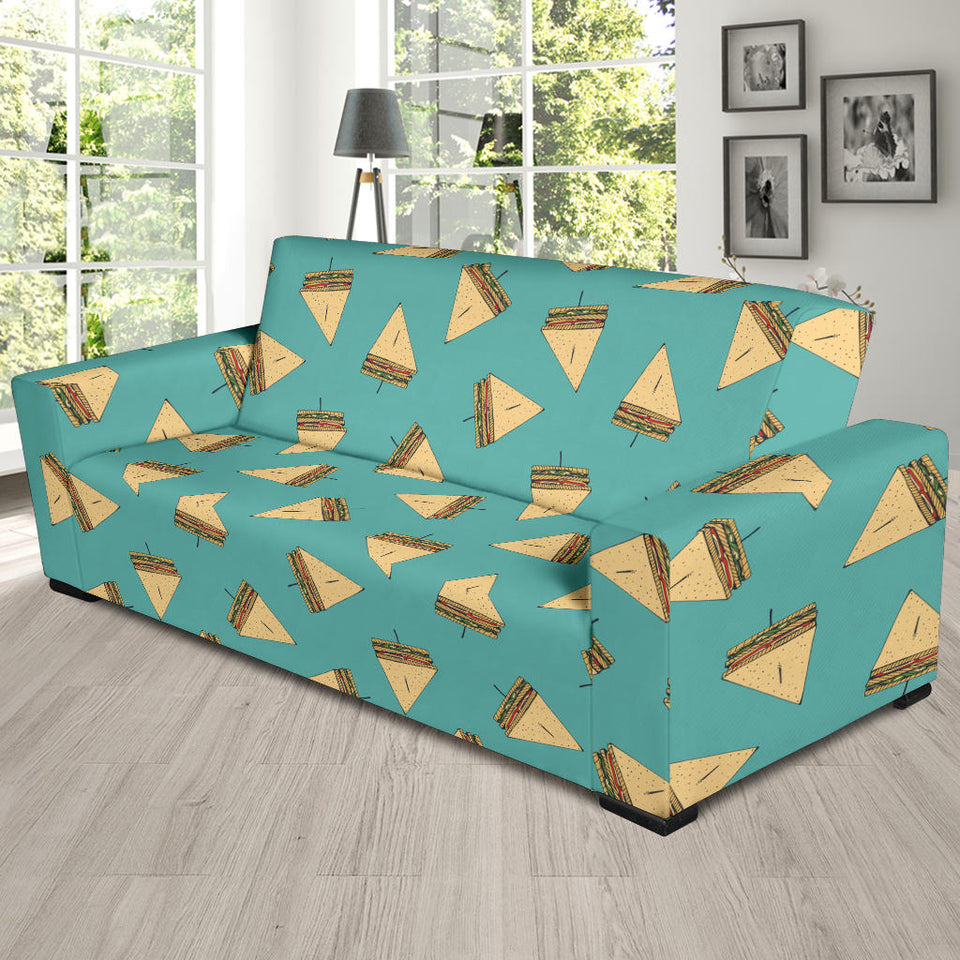 Sandwich Pattern Print Design 03  Sofa Slipcover