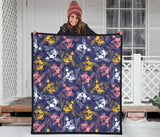 Koi Fish Carp Fish Pattern Premium Quilt