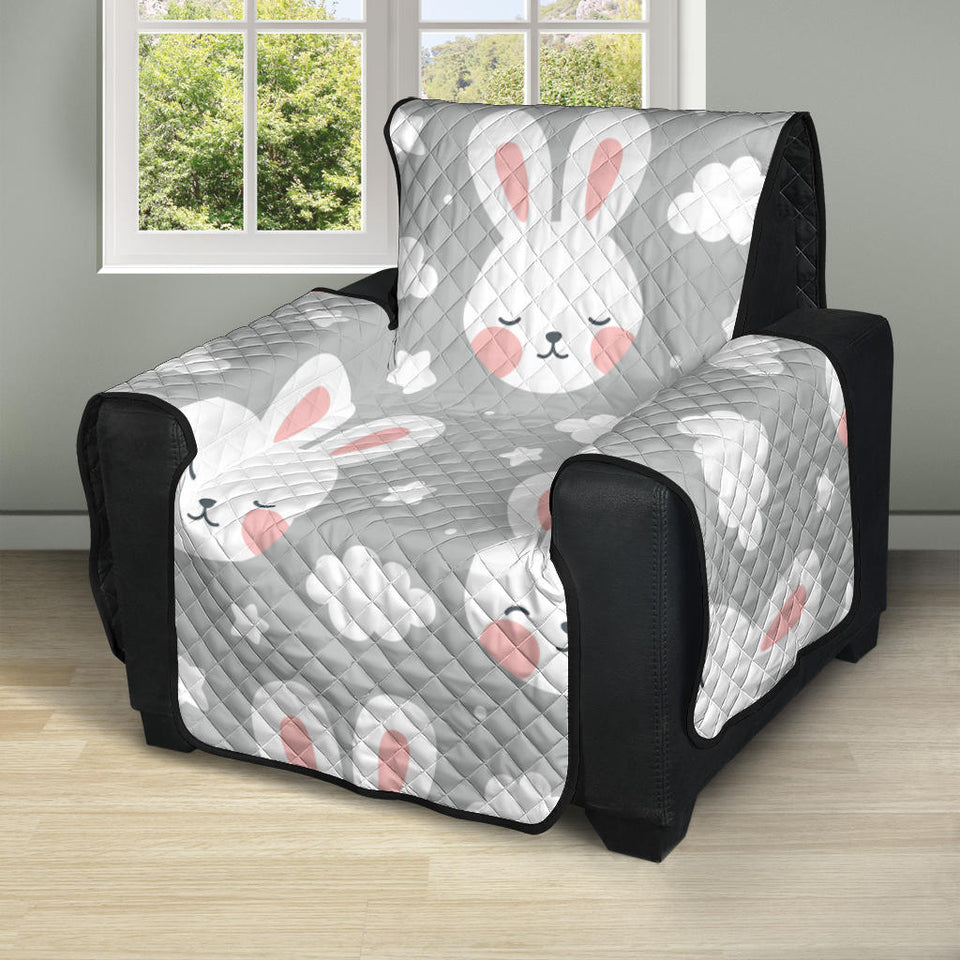 Rabbit cloud Pattern Recliner Cover Protector
