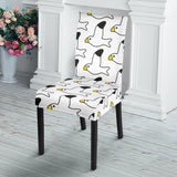 Seagull Pattern Print Design 05 Dining Chair Slipcover