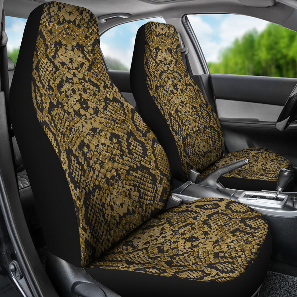 Snake Skin Pattern  Universal Fit Car Seat Covers