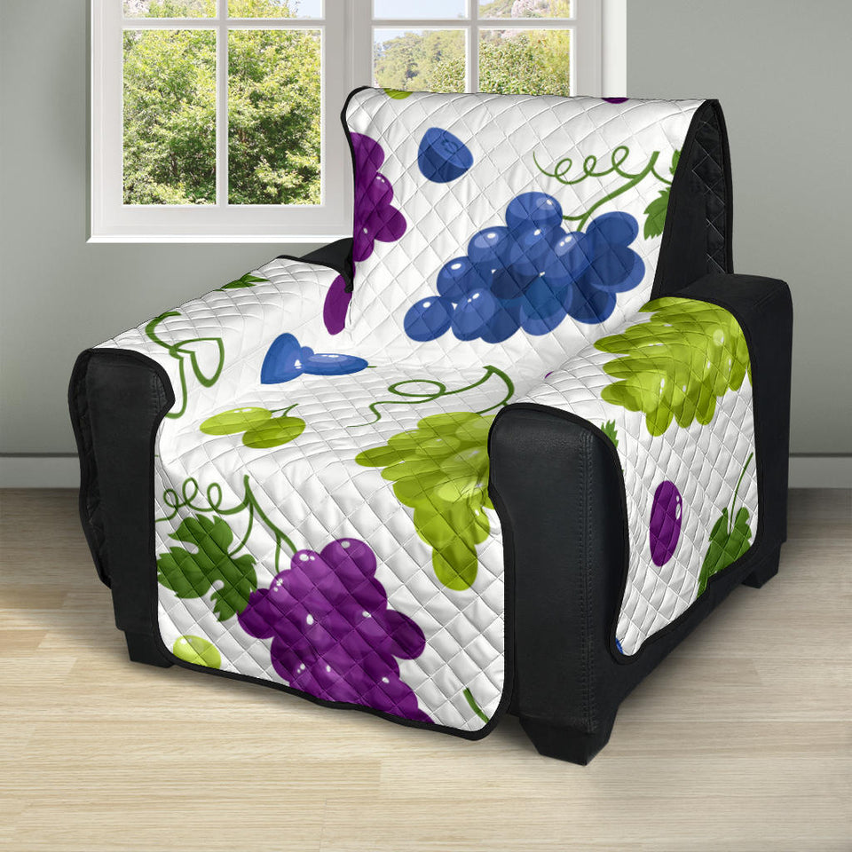 Grape pattern Recliner Cover Protector