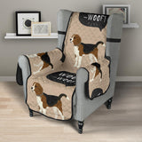 Beagle pattern Chair Cover Protector