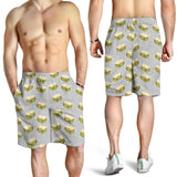 Sandwich Pattern Print Design 05 Men Shorts