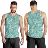 Classic Hand drawn Grape pattern Men Tank Top