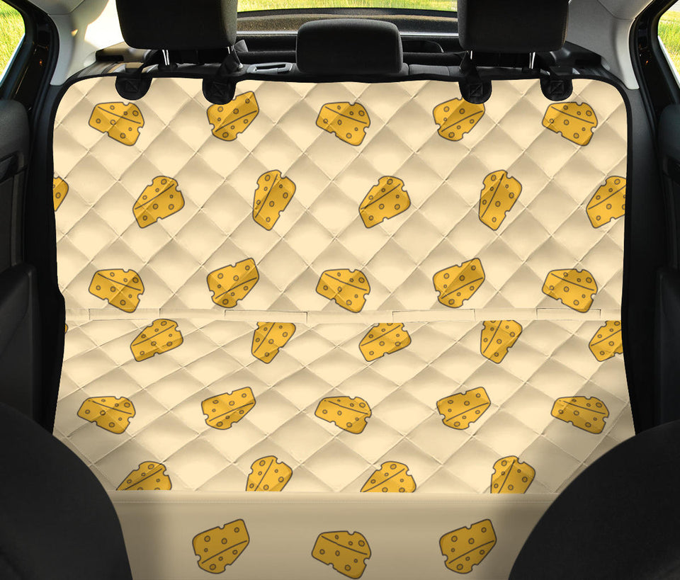 Cheese Pattern Dog Car Seat Covers