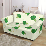 Broccoli Pattern Loveseat Couch Slipcover