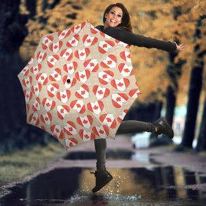 Canada Pattern Print Design 01 Umbrella