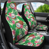 Coconut Pattern Print Design 01 Universal Fit Car Seat Covers