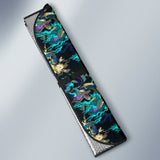 Dragon Sea Wave Pattern Car Sun Shade