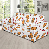Peanuts Pattern Background Sofa Slipcover