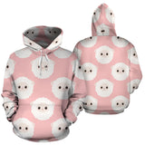 Cute Sheep Pattern Men Women Pullover Hoodie