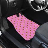 Pancake Pattern Print Design 04 Front Car Mats