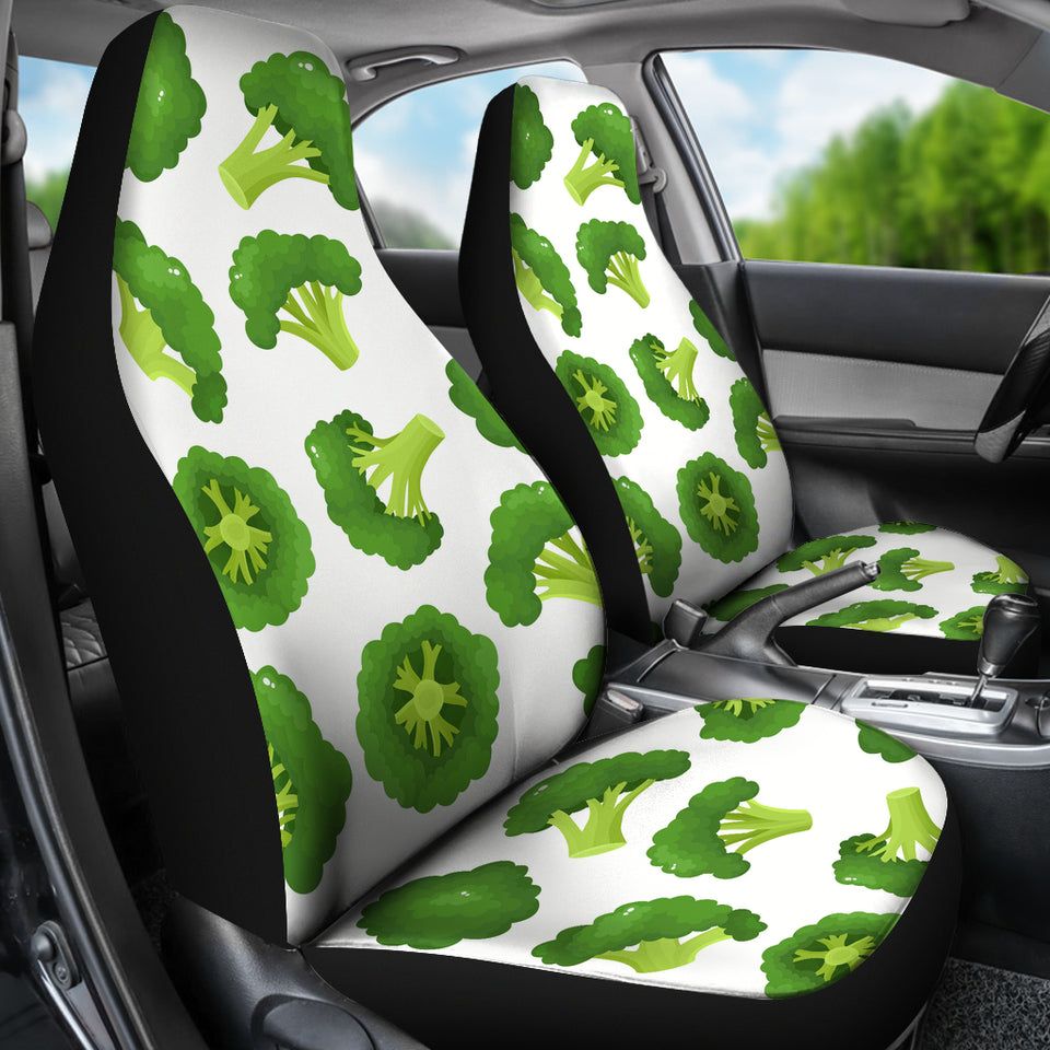 Cute Broccoli Pattern  Universal Fit Car Seat Covers