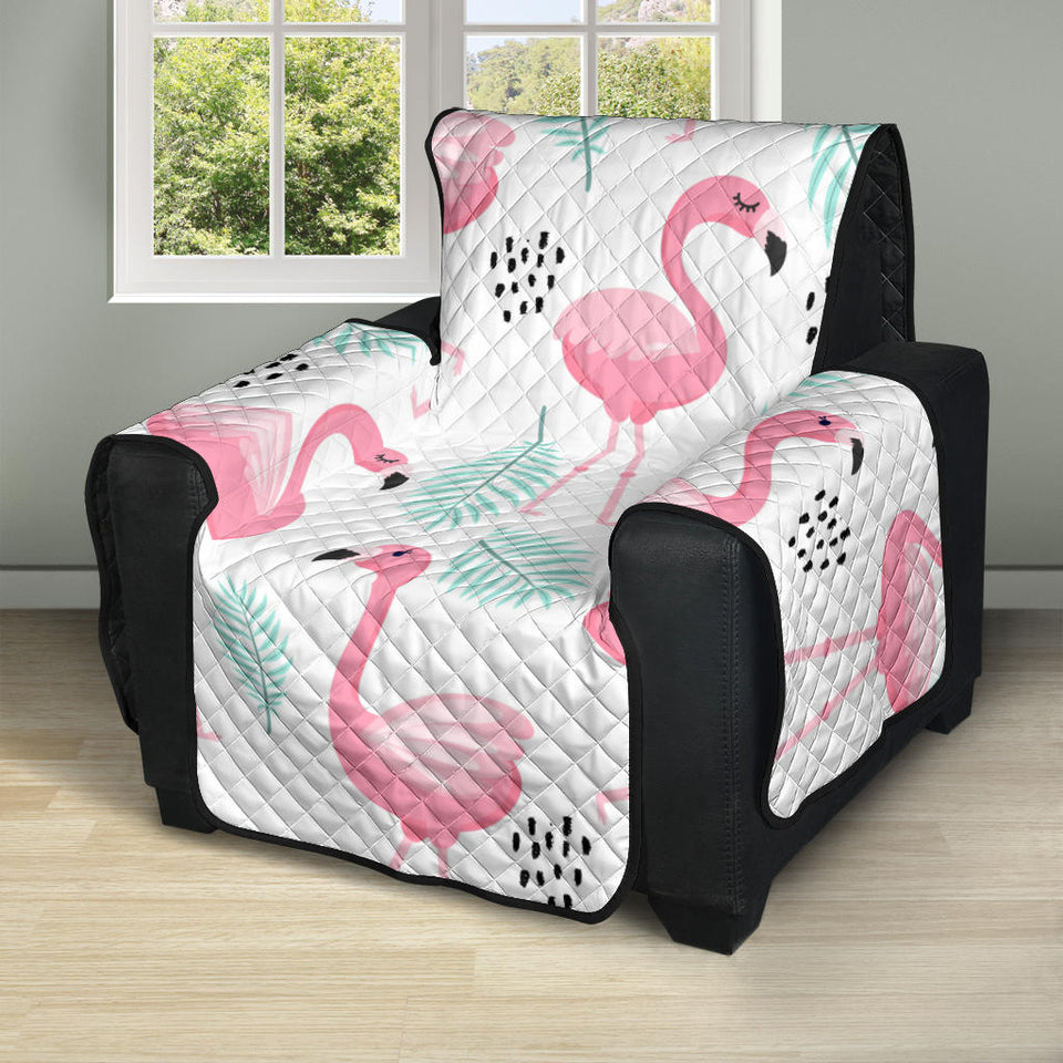 Cute flamingo pattern Recliner Cover Protector