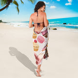 Cake Cupcake Sweets Pattern Sarong