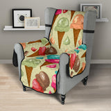 Colorful ice cream pattern Chair Cover Protector