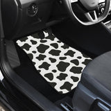 Cow Skin Pattern Front And Back Car Mats