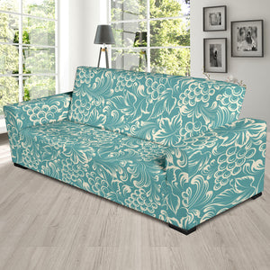 Classic Hand Drawn Grape Pattern Sofa Slipcover