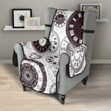 Classic vintage clock pattern Chair Cover Protector