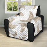 Cool gold moon abstract pattern Recliner Cover Protector