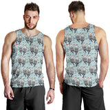 Lovely Sea Otter Pattern Men Tank Top