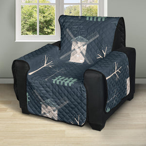 windmill tree pattern Recliner Cover Protector