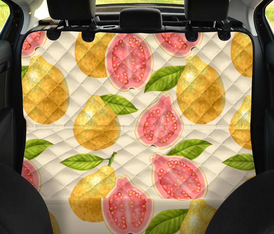Beautiful Guava Pattern Dog Car Seat Covers