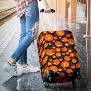 Halloween Pumpkin Pattern Luggage Covers